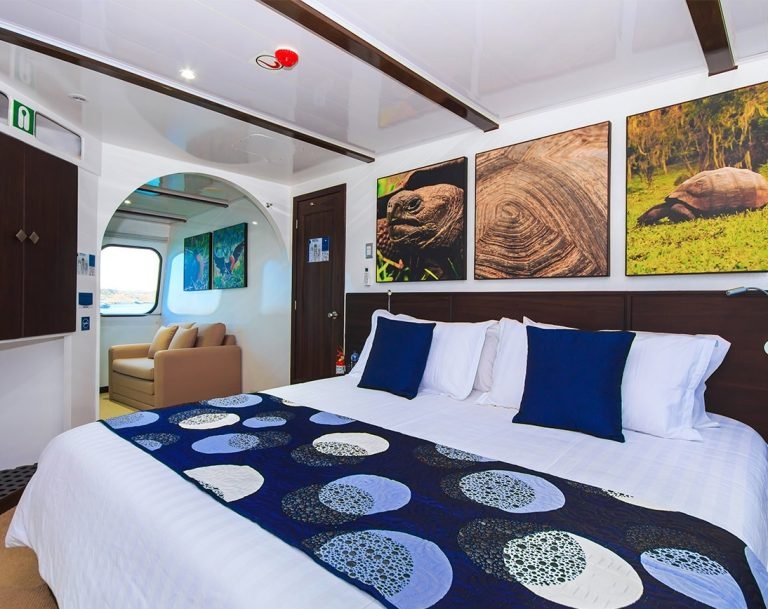 Natural Paradise Yacht Galápagos cruise – cabin