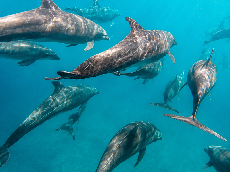 galapagos Wildlife dolphins