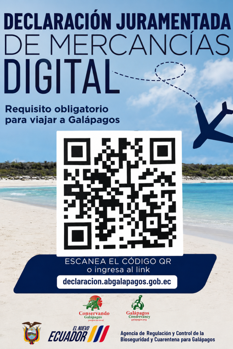 Galápagos Digital Goods Declaration – QR Code